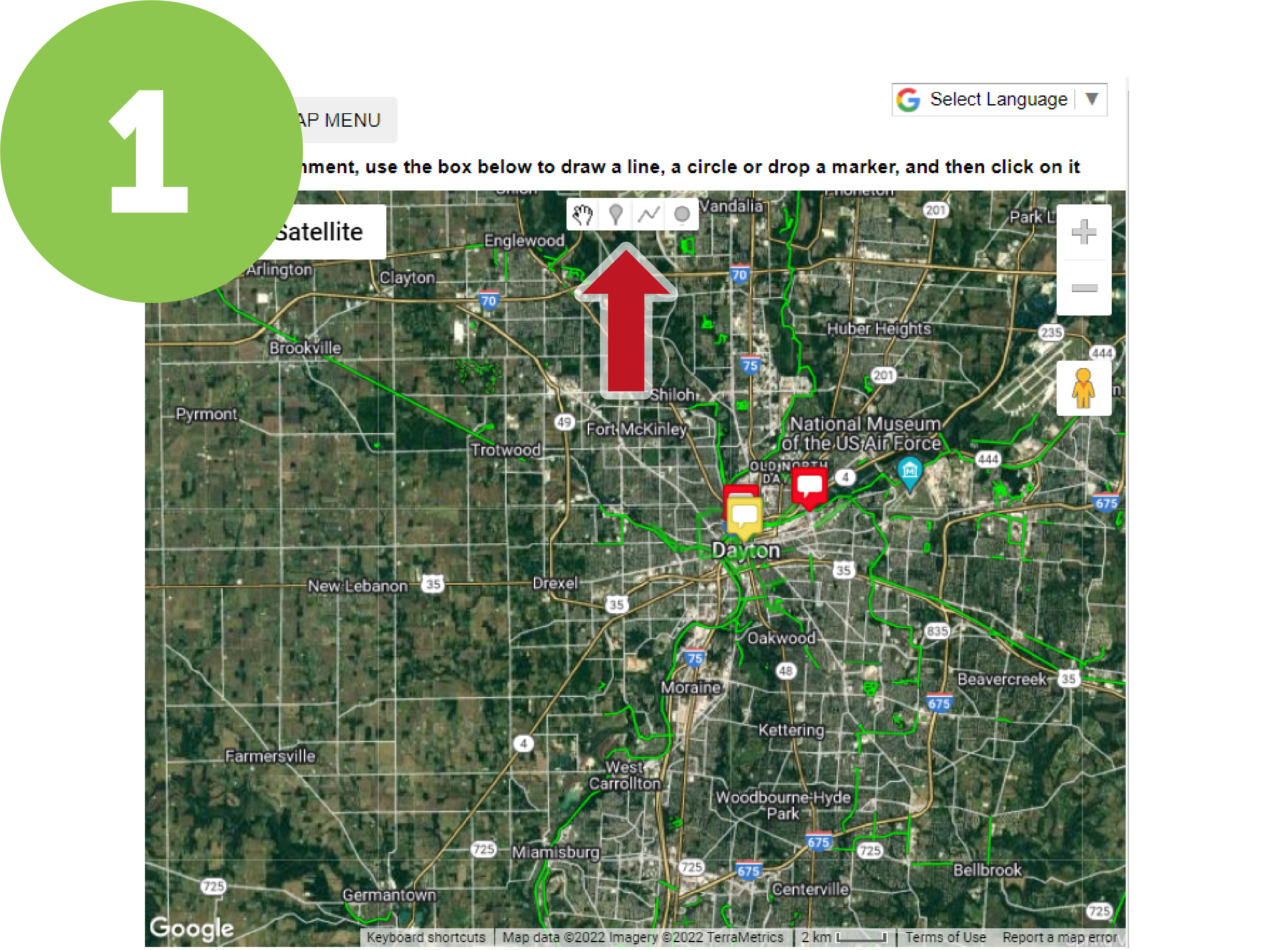 InputMap WalkBike Info